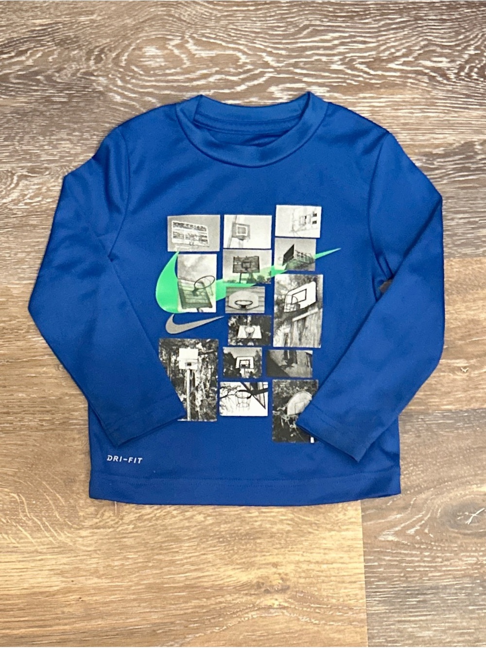 Nike Toddler Dri-FIT Graphic Long-Sleeve T-Shirt